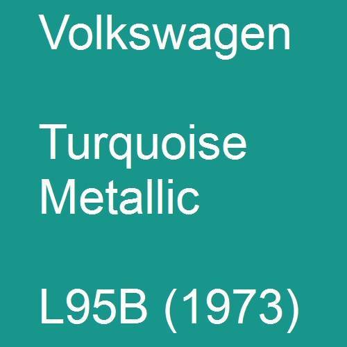 Volkswagen, Turquoise Metallic, L95B (1973).